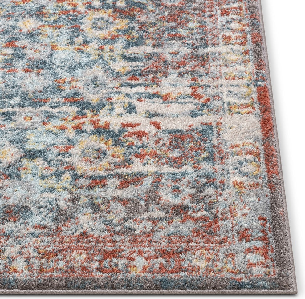 Well Woven Sydney Lyric Blue Vintage Bohemian 2''3"x7''3" Runner Area Rug