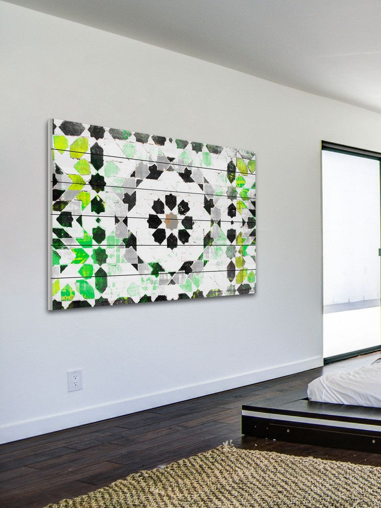 "Essaouira" Print on White Wood, 60"x40"