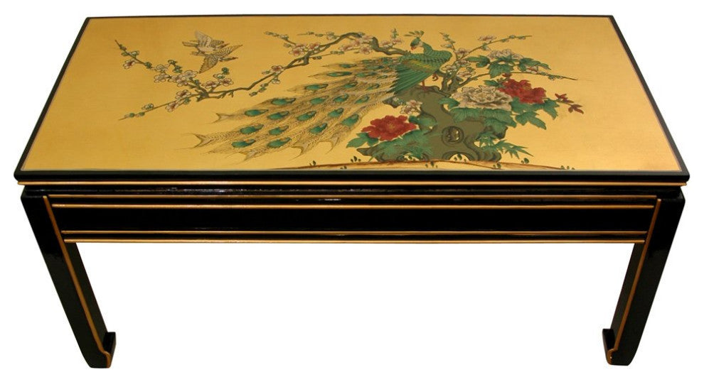 Gold Leaf Coffee Table