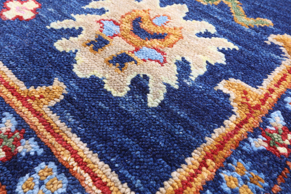 Turkish Oushak Handmade Wool Rug 8' 0" X 10' 0" - Q15865