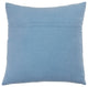 Stonewashed Throw Pillow With Starfish Design, Blue, 20"x20", Down Filled