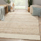 Jaipur Living Mallow Natural Bordered White/Tan Area Rug, 8'x10'