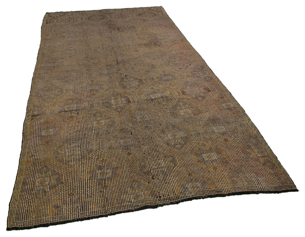 Rug N Carpet - Hand-knotted Turkish 5' 5'' x 10' 7'' Contemporary Wool Kilim Rug