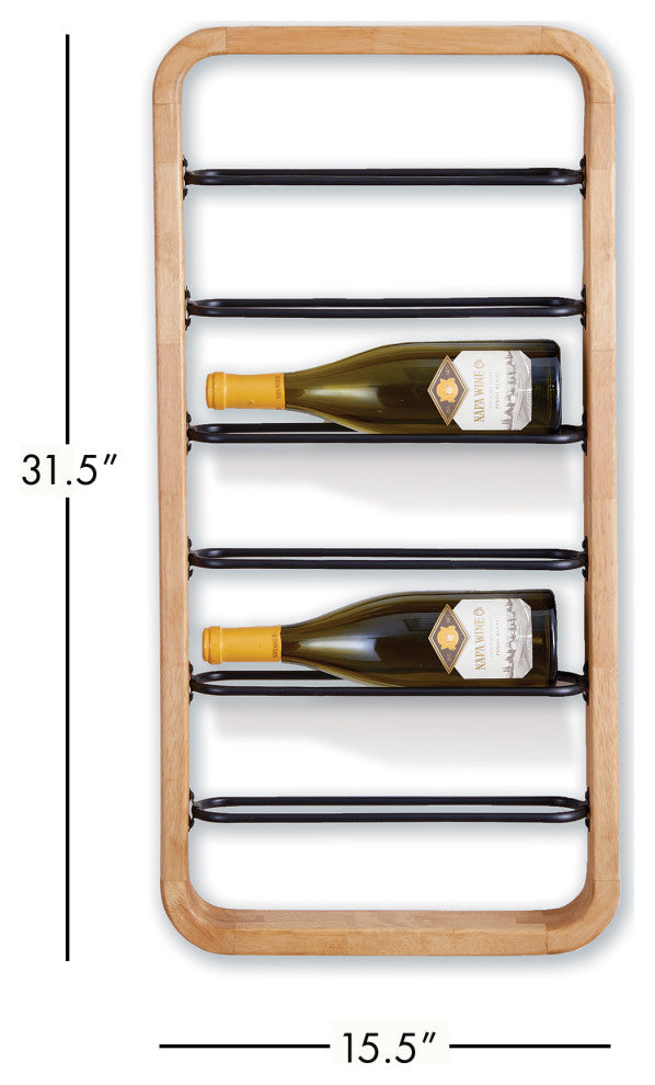 Hoxton 6-Bottle Wine Rack