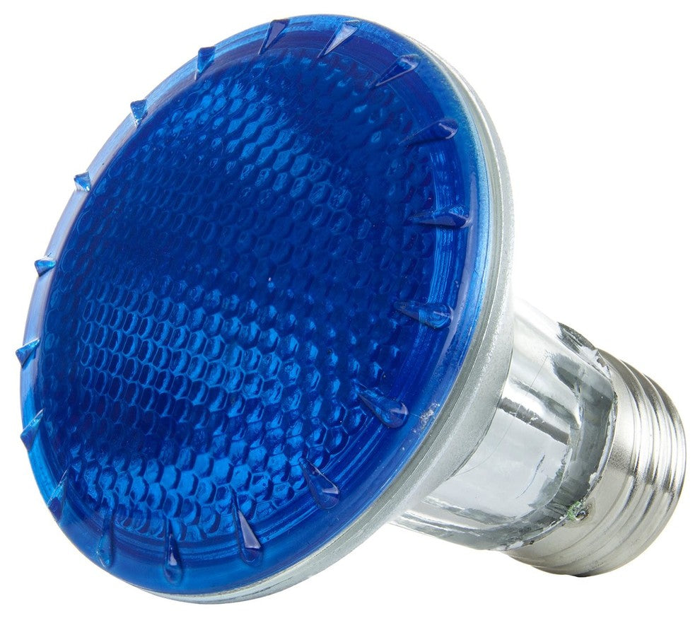 Sunlite 50 Watt, 30" Narrow Flood, Colored Par20 Reflector, Medium Base, Blue
