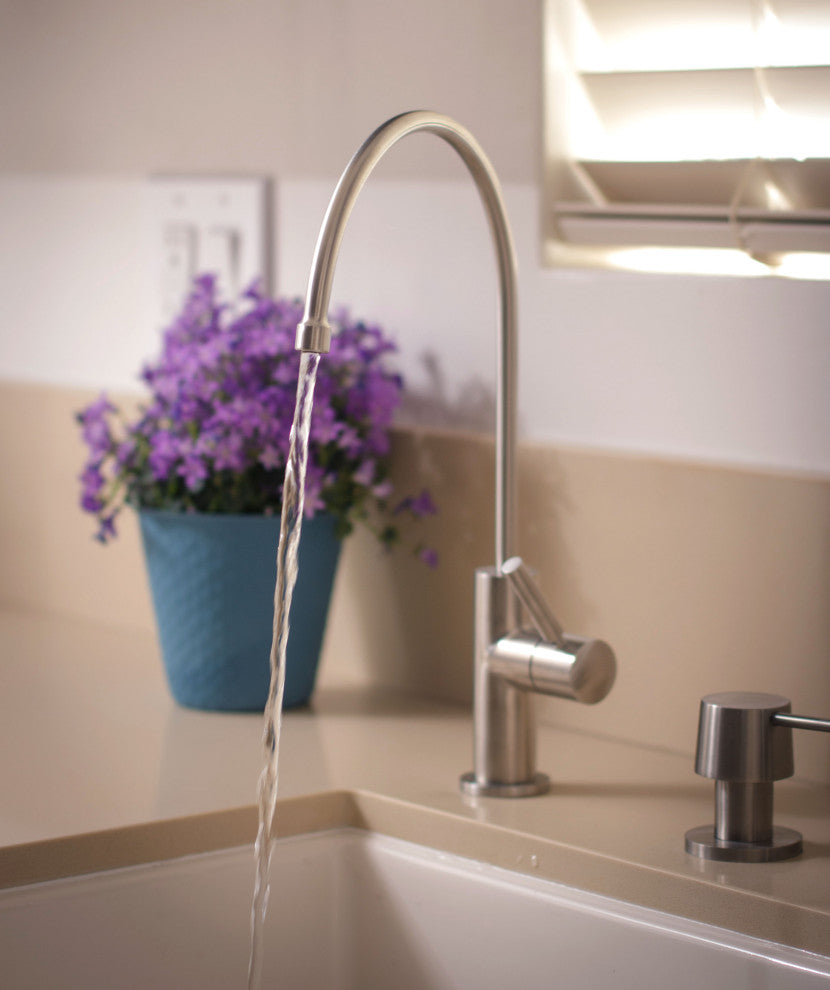 ALFI brand AB5008-BSS Brushed Stainless Steel Goose Neck Water Dispenser