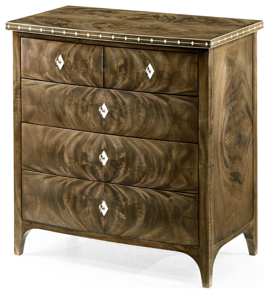 Mahogany Bowfront Chest