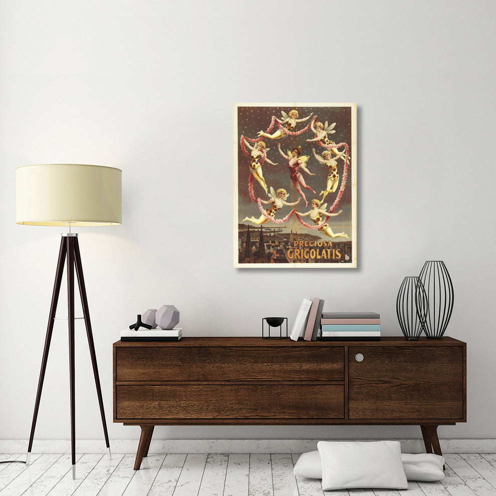 "Vintage Circus 10" Stretched Canvas Giclee by Hollywood Photo Archive, 30x40"