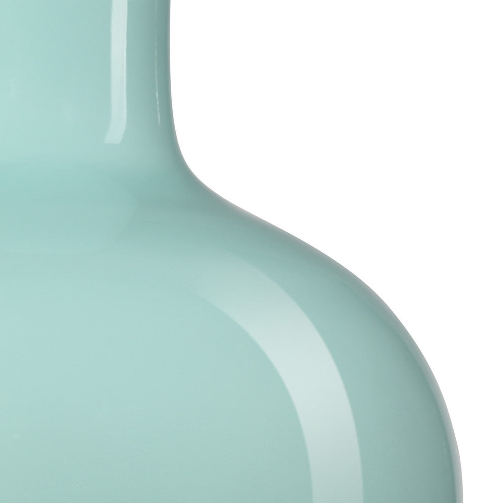 Celadon Small Green Straight Neck Vase