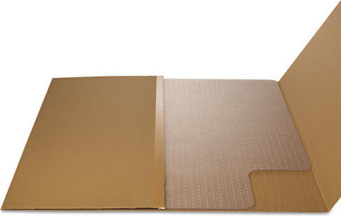 Execumat Intense All Day Use Chair Mat For High Pile Carpet, With Lip, 45"X53"