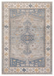 Surya Seattle STA-2311 5'3"x7'3" Rug, Medium Gray/Denim/Light Gray/Khaki/White