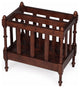 Antique Cherry Magazine Basket