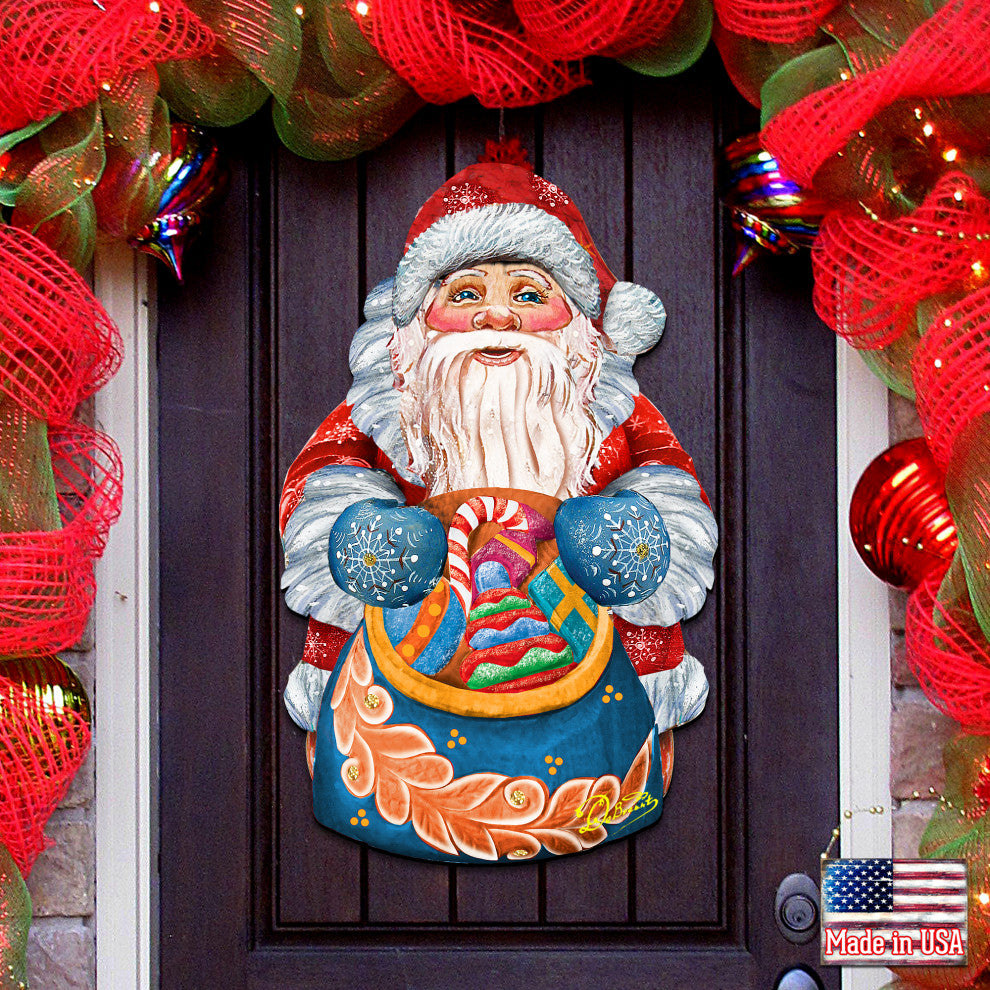 Birdie Santa Wall Hanging