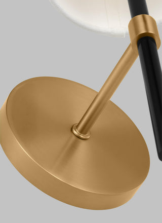 Monroe 1-Light Indoor Wall Small Single Sconce, Burnished Brass Gold