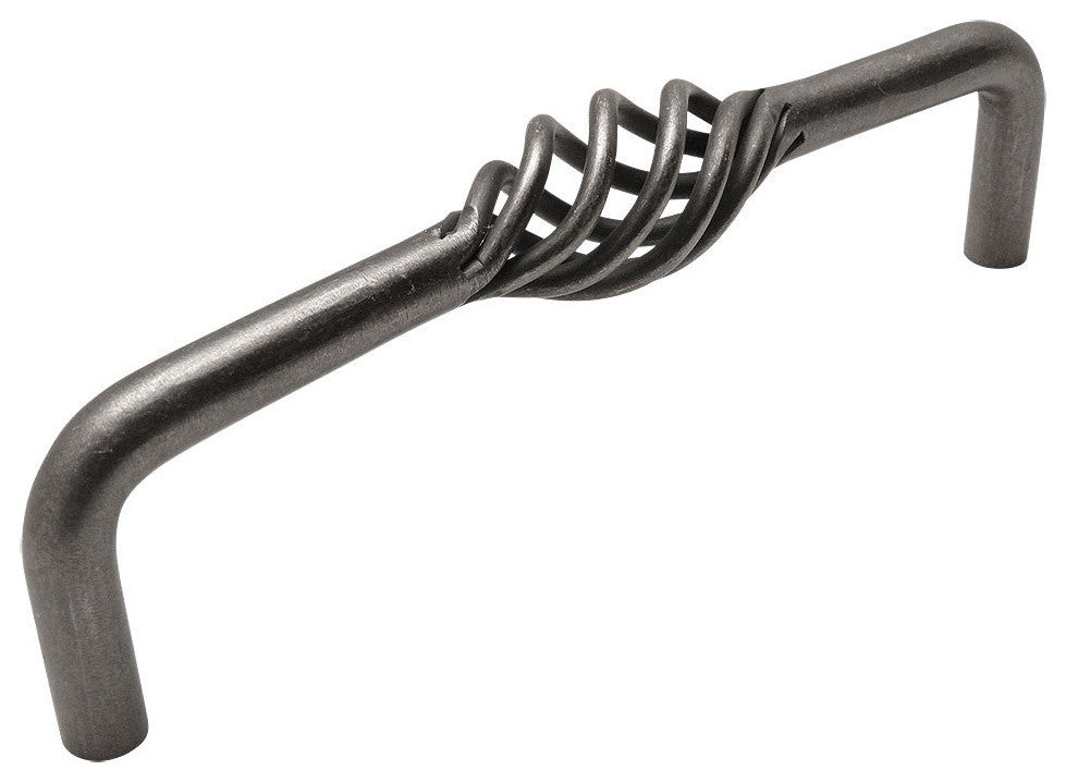 Cosmas 9992-128WN Weathered Nickel Birdcage Cabinet Pull, Set of 5