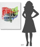 "Ohio Watercolor Word Cloud" Fine Art Print