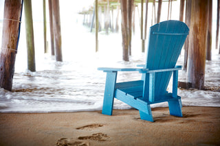 Captiva Casual Adirondack Chair, Pacific Blue