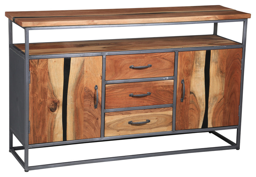 Oceanside Acacia Wood Buffet