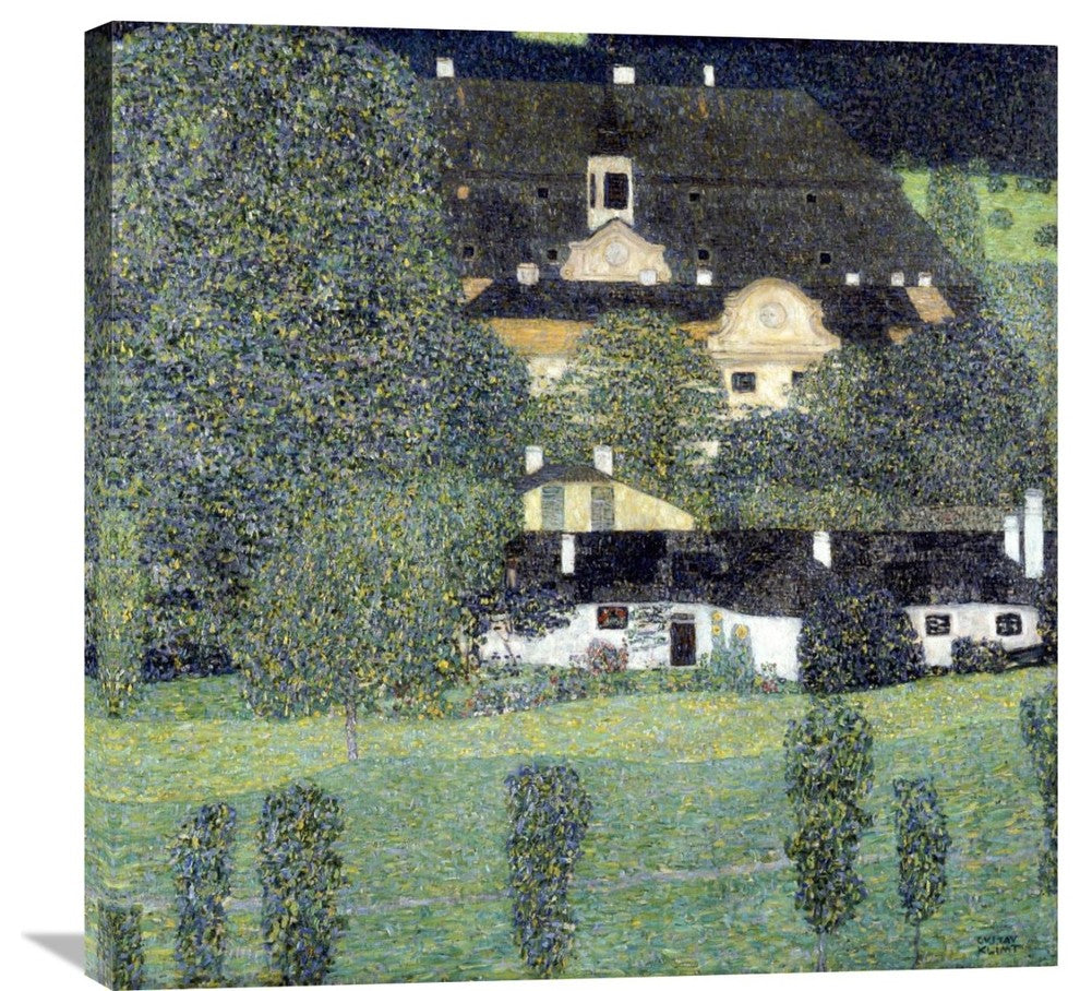 "Schloss Kammer Am Attersee II" Artwork, 30" x 29"