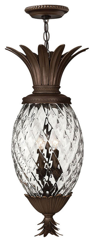Hinkley Plantation Large Hanging Lantern, Copper Bronze