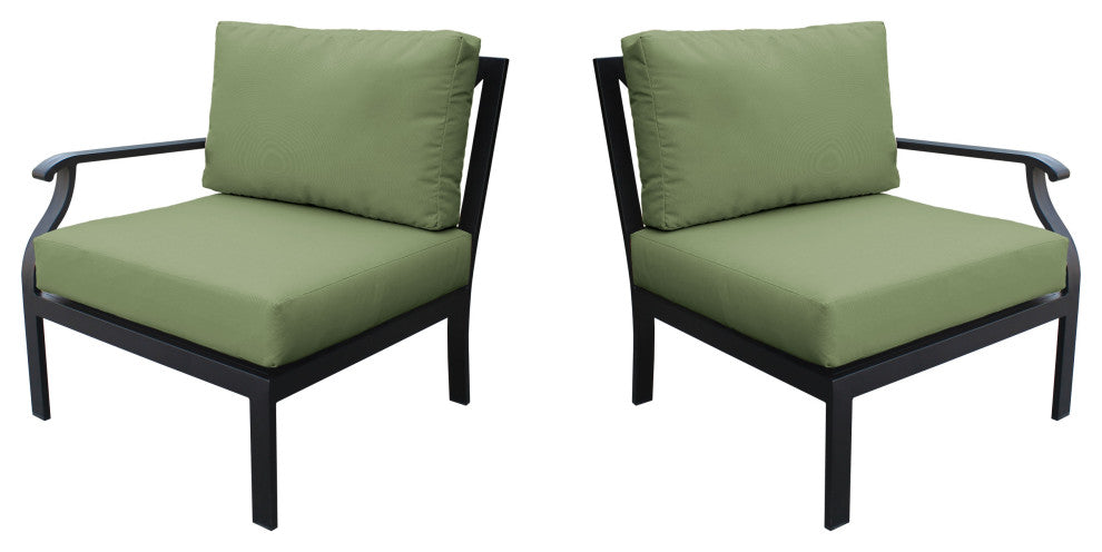 kathy ireland Madison Ave. Left Arm Sofa and Right Arm Sofa in Forest