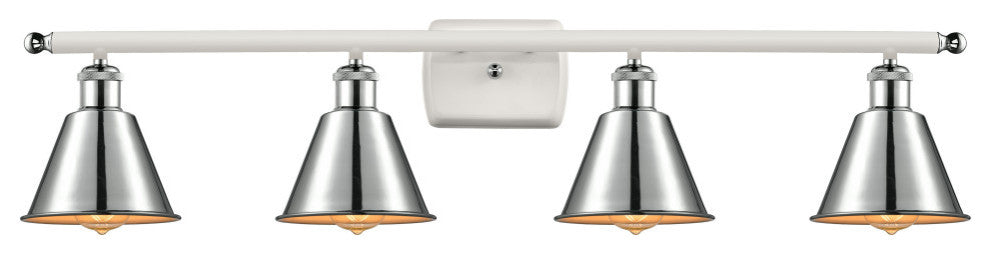 INNOVATIONS LIGHTING 516-4W-WPC-M8-PC Smithfield 3 Light Bath Vanity Light