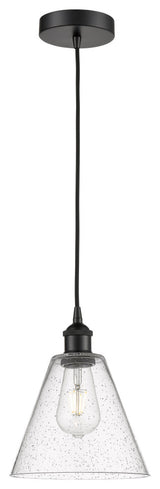 Innovations 616-1P-BK-GBC-84 1-Light Mini Pendant, Matte Black