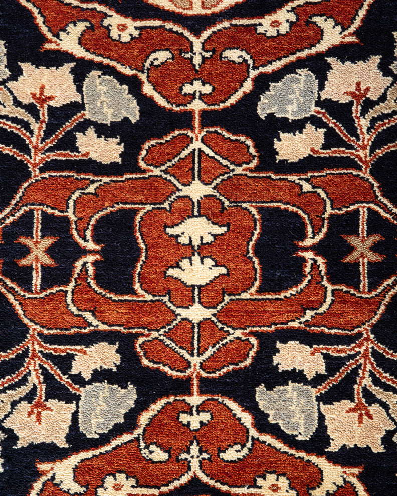 Mogul, One-of-a-Kind Hand-Knotted Area Rug Blue, 9'3"x12'5"