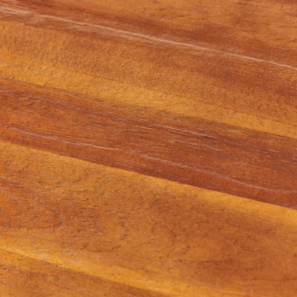 GDF Studio Moorhead Wood Finish End Table