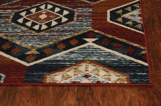 KAS Chester 5630 Artisan Lodge Rug, Red, 7'10"x9'10"