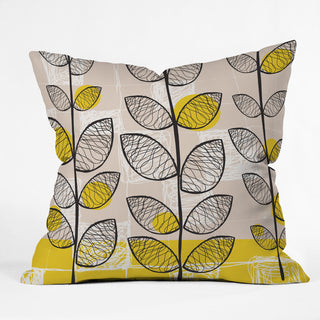 Rachael Taylor 50s Inspired Outdoor Throw Pillow