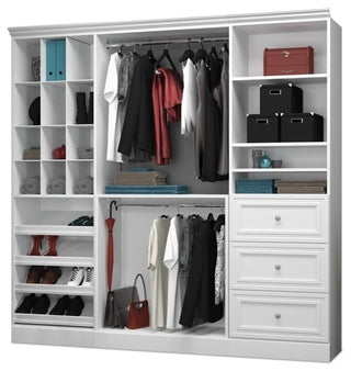 Bestar Versatile By Bestar 86'' Storage Kit, White