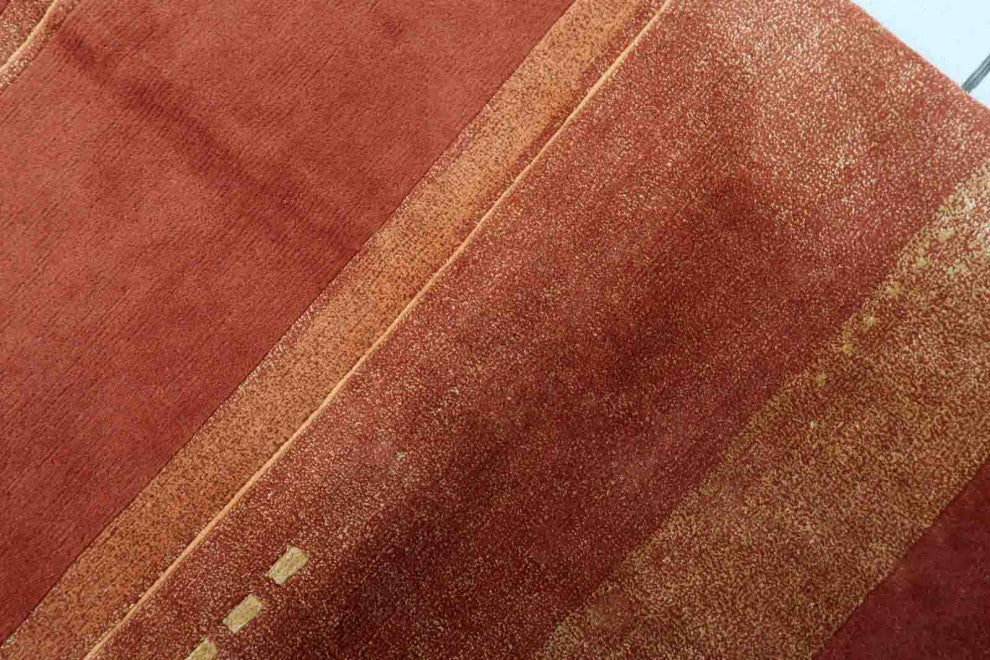 Handmade Vintage Tibetan Khaden Rug 5.6'x7.8', 173cmx239cm, 1970s