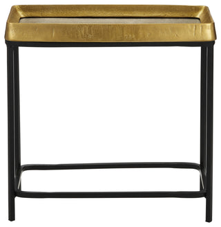 Tanay Brass Side Table