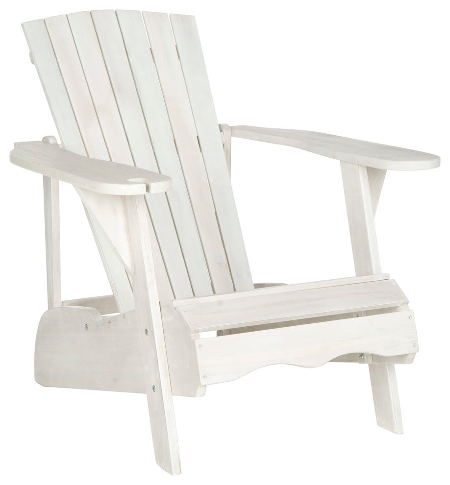 Safavieh Vista Outdoor Adirondack Chair, Antique White