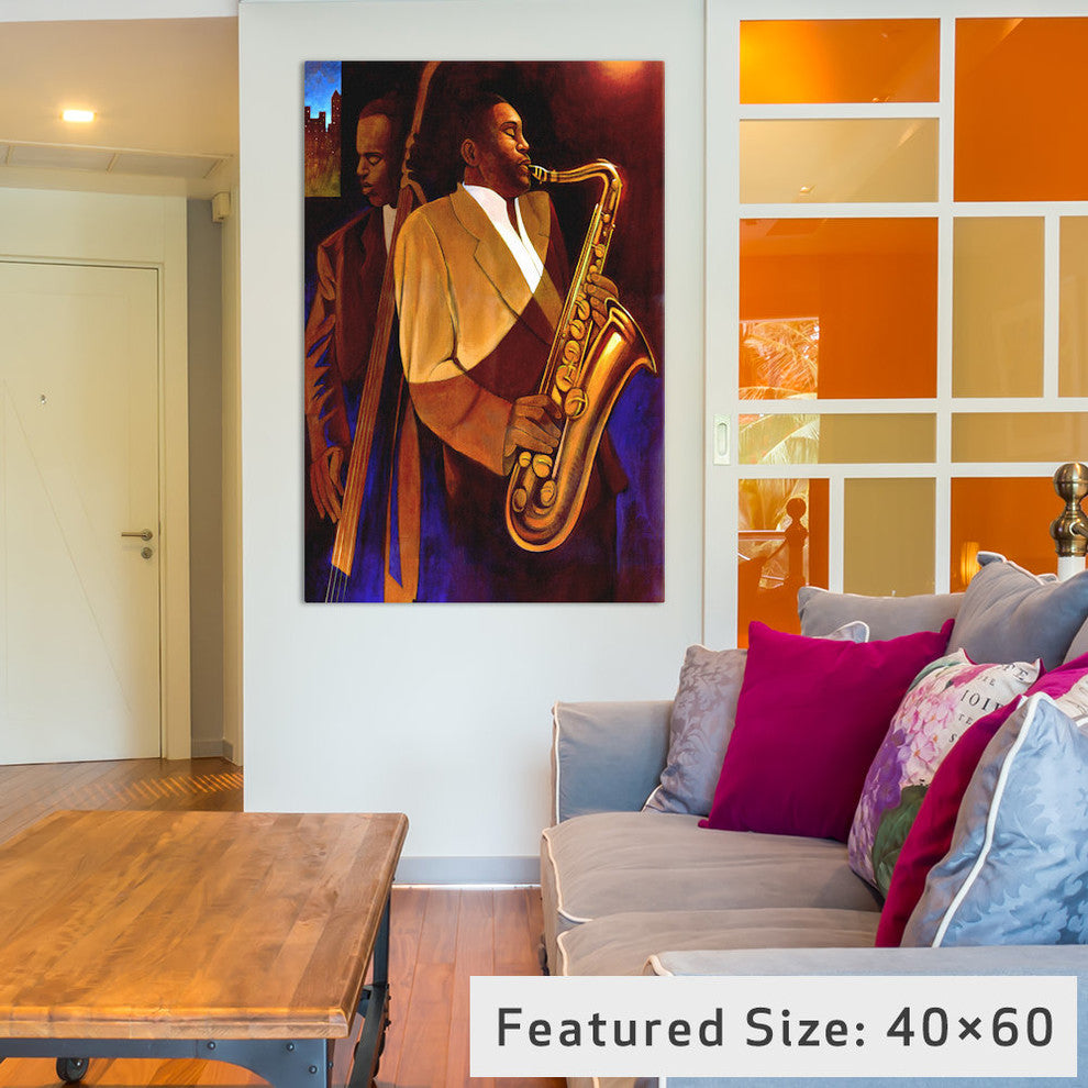 "Body And Soul" by Keith Mallett, Canvas Print, 40"x26"