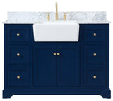 Elegant Lighting VF60248-BS Franklin 48" - Blue