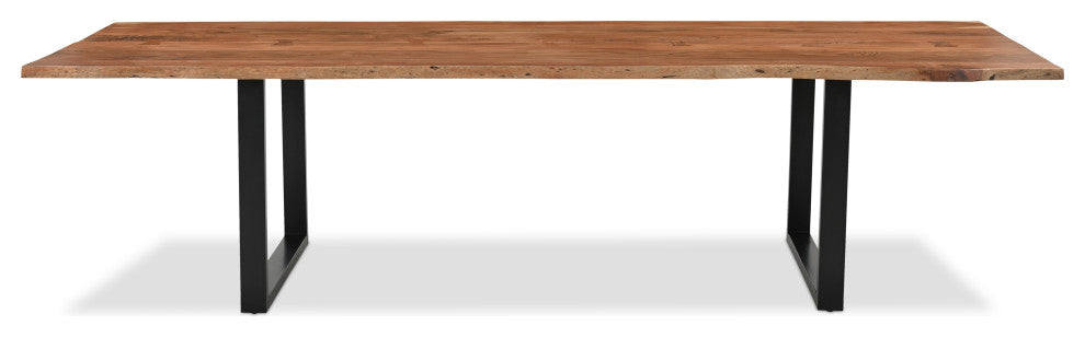 Athea Butterfly Natural live Edge Dining Table - 120"