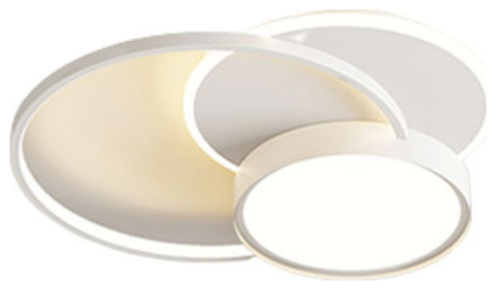 Hasselt | Modern Geometric LED Ceiling Light, Oval