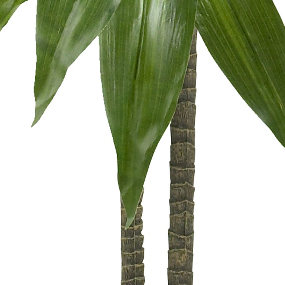 48" Dracaena With Basket Silk Plant, Real Touch