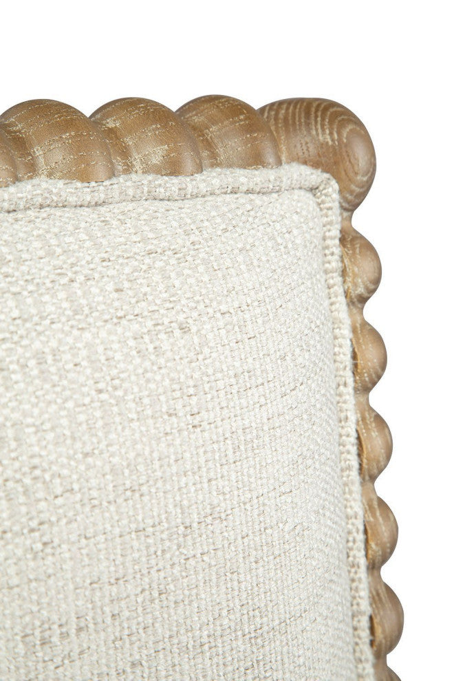 Sara Upholstered Counter Stool, Neutral