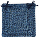 Colonial Mills Chair Pad Catalina Blue Wave Chair Pad