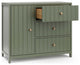 Graco Teddi Drawer Combo Dresser, Olive