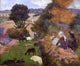 Paul Gauguin A Breton Shepherdess Wall Decal