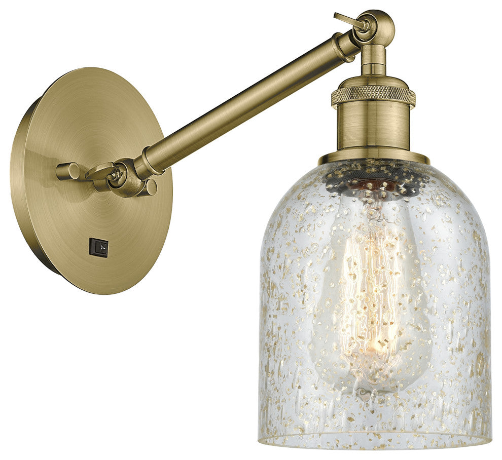 Innovations 317-1W-AB-G259 1-Light Sconce, Antique Brass