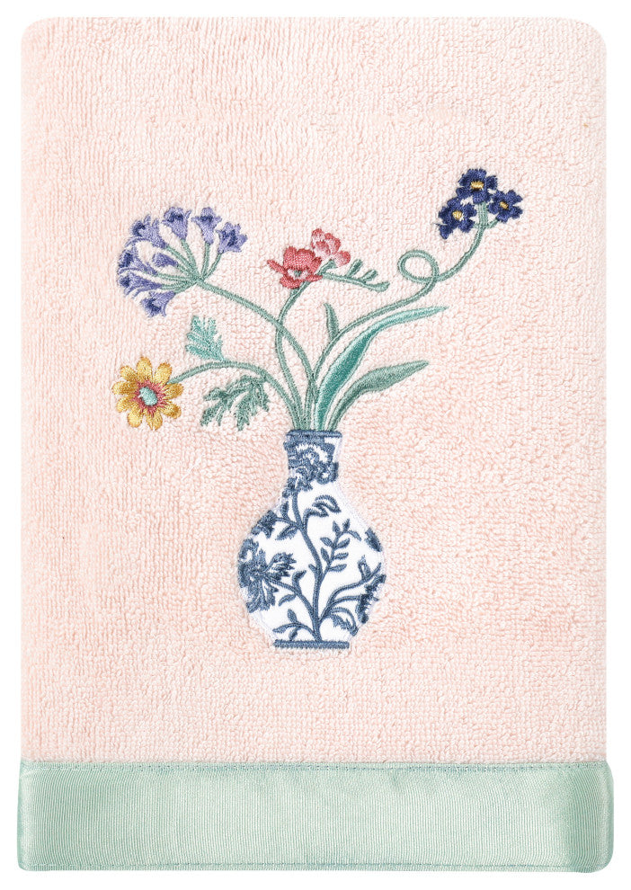 Linum Home Textiles 100% Turkish Cotton STELLA 3PC Embellished Towel Set