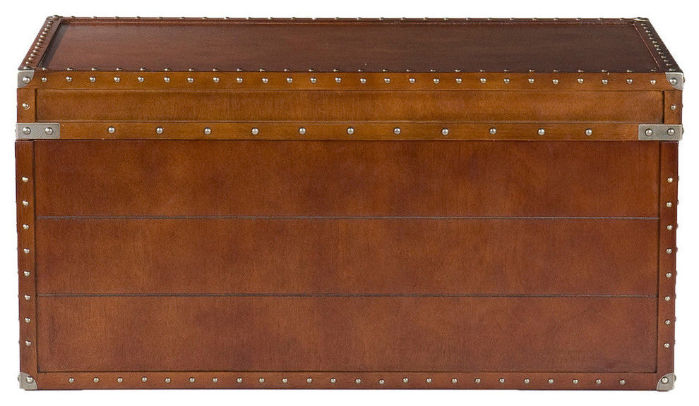 Octavio Steamer Trunk Cocktail Table