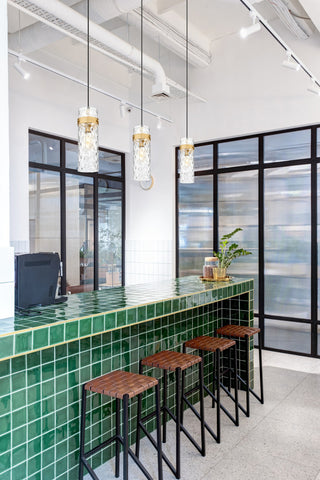 Z-Lite 7002P5 Fontaine 6"W Mini Pendant - Matte Black