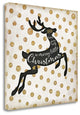 "Merry Little Deer" By Jennifer Pugh, Giclee Print on Gallery Wrap Canvas