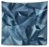 3D Abstract Geometric Background Abstract Wall Tapestry, 39"x32"